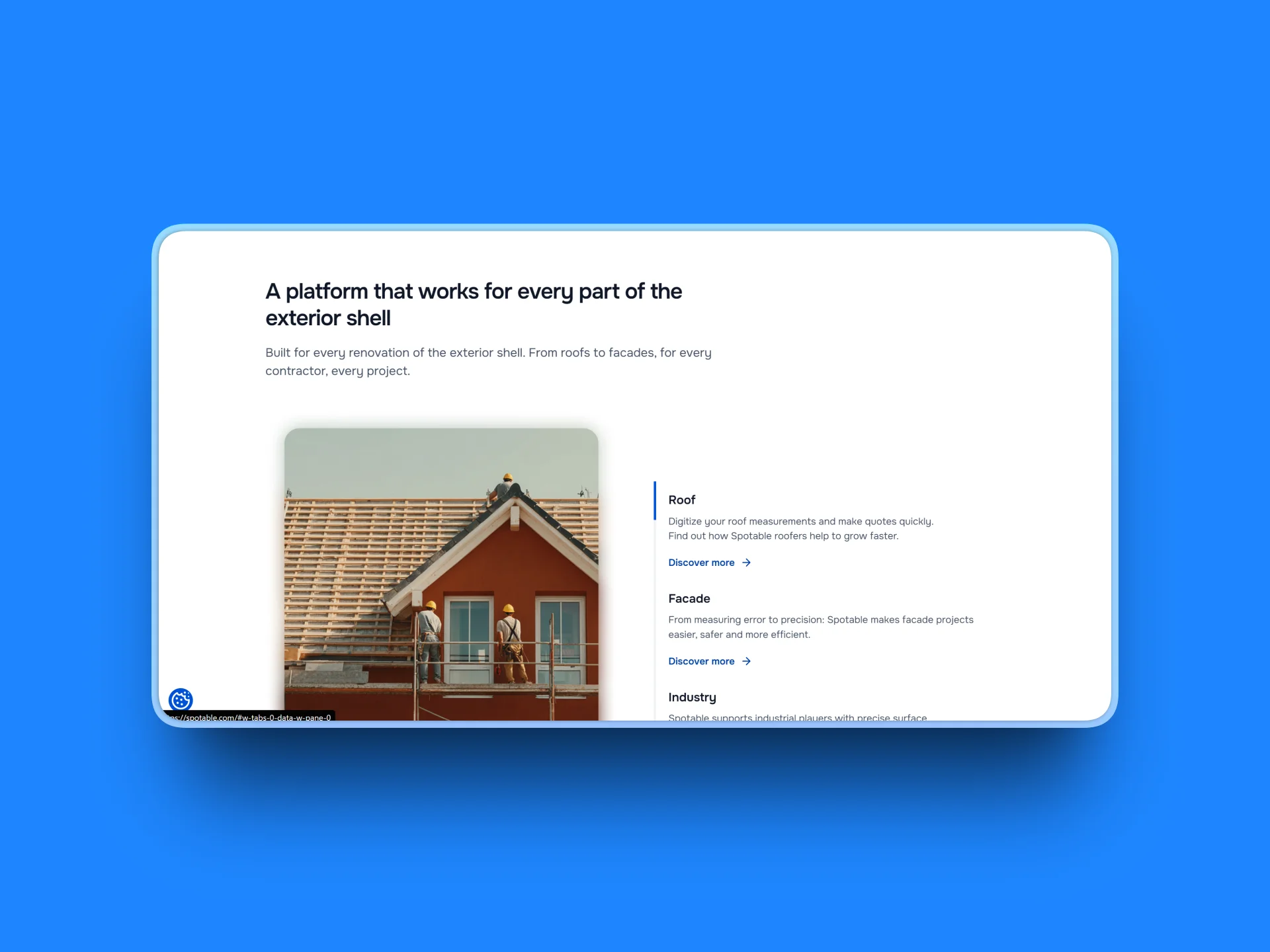 Homepage Spotable