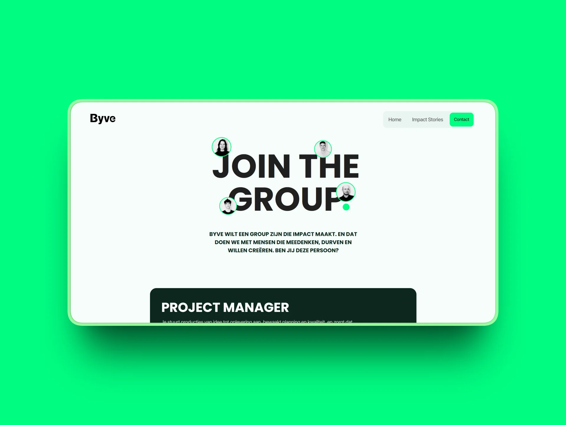 Join the group: Byve