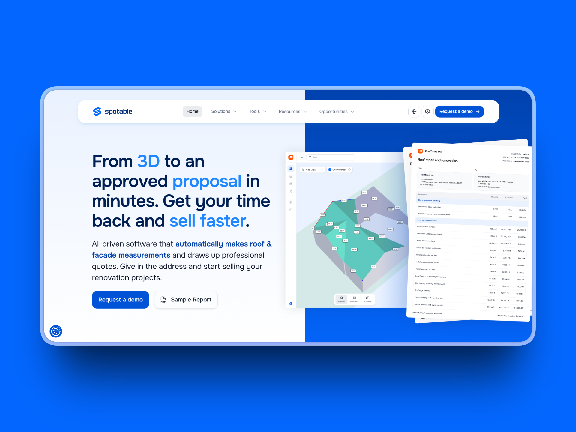 Spotable — website built by Luniq